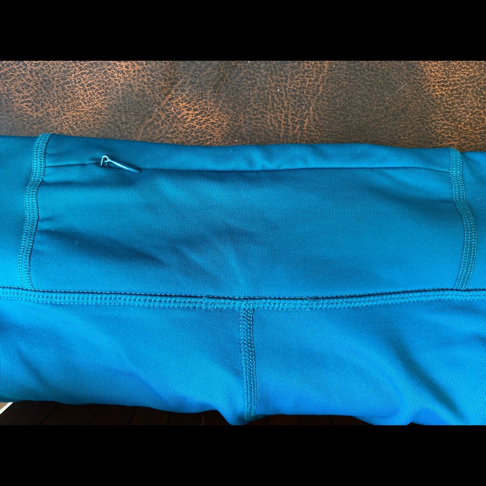 Fabletics Green Salar Solid Cold Weather Leggings - image 6